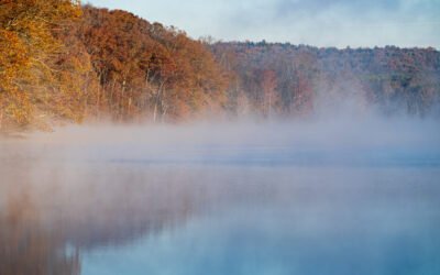 Griffy Lake Fall Dew