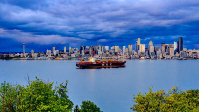 Downtown Seattle from the southwest